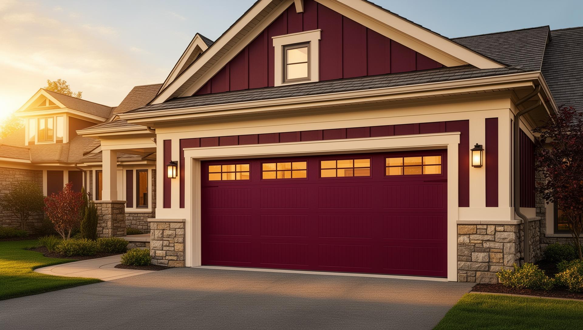 Professional garage door installation in Dorchester - custom residential garage door by Dorchester Garage Doors